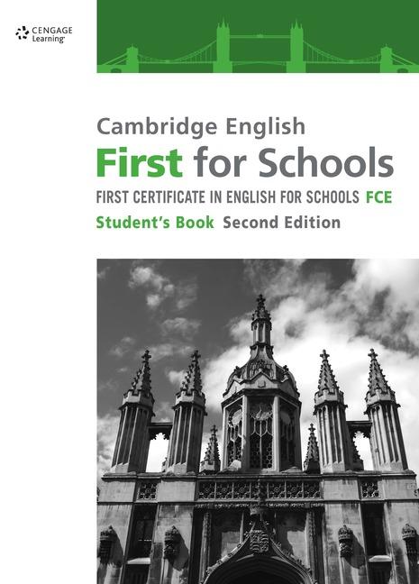 Livre Cambridge English First for Schools Cengage Cengage Learning