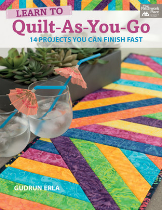 Kniha Learn to Quilt-As-You-Go Gudrun Erla