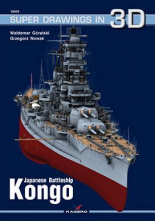 Carte Japanese Battleship Kongo Waldemar Goralski