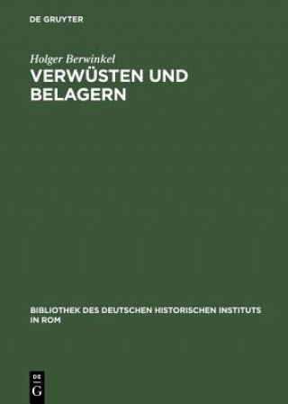 Kniha Verwusten und Belagern Holger Berwinkel
