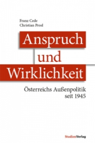 Книга Anspruch und Wirklichkeit Franz Cede