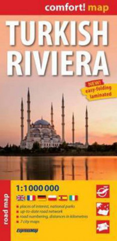 Materiale tipărite comfort! map Turkish Riviera ExpressMap