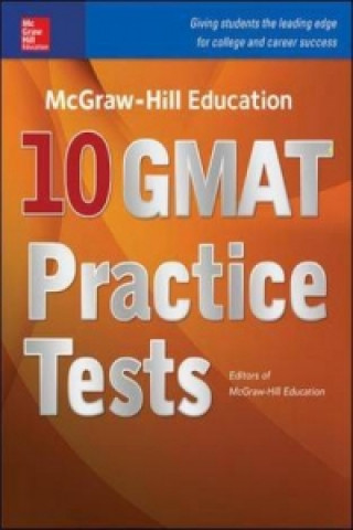 Knjiga McGraw-Hill Education 10 GMAT Practice Tests Editors Of McGraw-Hill Education