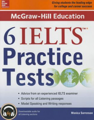 Könyv McGraw-Hill Education 6 IELTS Practice Tests with Audio Monica Sorrenson