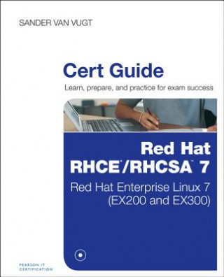 Könyv Red Hat RHCSA/RHCE 7 Cert Guide Sander van Vugt