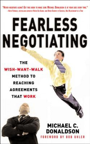 Könyv Fearless Negotiating Michael Donaldson