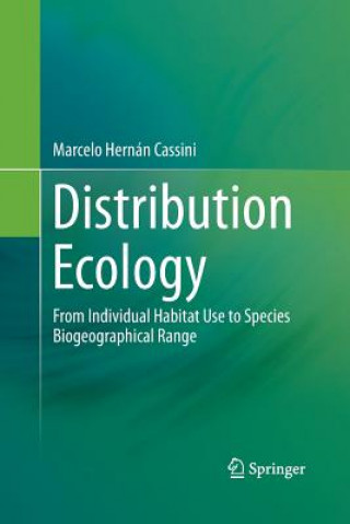 Kniha Distribution Ecology Marcelo Hernan Cassini