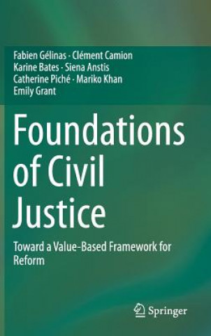 Kniha Foundations of Civil Justice Fabien Gélinas