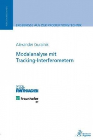 Kniha Modalanalyse mit Tracking-Interferometern Alexander Guralnik