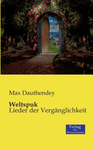 Book Weltspuk Max Dauthendey