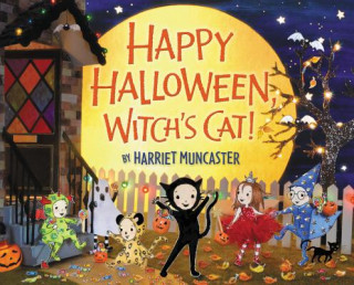 Carte Happy Halloween, Witch's Cat! Harriet Muncaster