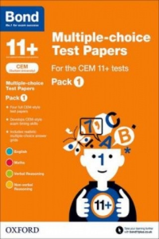 Buch Bond 11+: Multiple-choice Test Papers for the CEM 11+ Tests Pack 1 Michellejoy Hughes