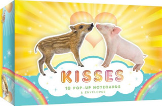 Tiskovina Kisses Pop-Up Notecards Chronicle Books