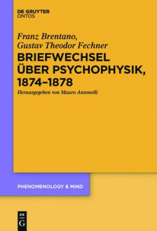 Kniha Briefwechsel uber Psychophysik, 1874-1878 Franz Brentano