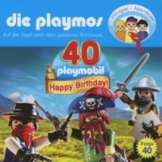 Hanganyagok Die Playmos - Auf der Jagd nach dem goldenen Schlüssel, 1 Audio-CD Die Playmos