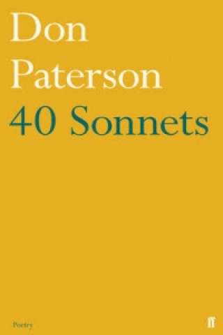 Knjiga 40 Sonnets Don Paterson