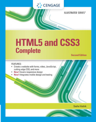 Könyv HTML5 and CSS3, Illustrated Complete Sasha Vodnik