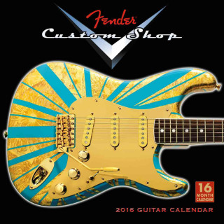 Książka Fender Custom Shop Guitar Calendar 