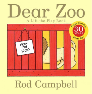 Kniha Dear Zoo Rod Campbell