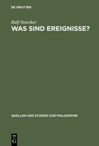 Książka Was Sind Ereignisse? Ralf Stoecker