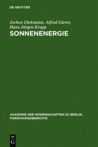 Book Sonnenenergie Jochen Diekmann