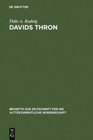 Knjiga Davids Thron Thilo A. Rudnig