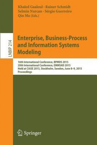 Kniha Enterprise, Business-Process and Information Systems Modeling Khaled Gaaloul