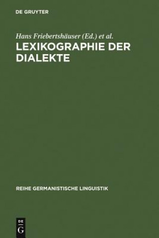 Kniha Lexikographie der Dialekte Heinrich J. Dingeldein