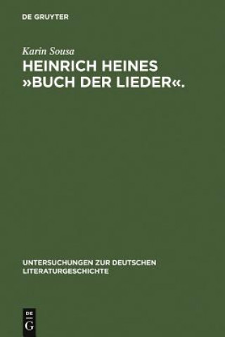 Book Heinrich Heines "Buch Der Lieder". Karin Sousa