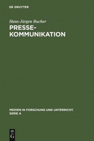 Kniha Pressekommunikation Hans-Jürgen Bucher