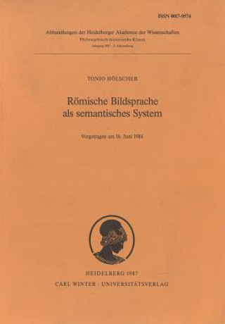 Kniha Römische Bildsprache als semantisches System Tonio Hölscher