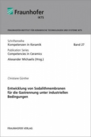 Książka Entwicklung von Sodalithmembranen für die Gastrennung unter industriellen Bedingungen Christiane Günther