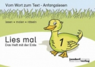 Knjiga Lies mal 1 - Das Heft mit der Ente Peter Wachendorf