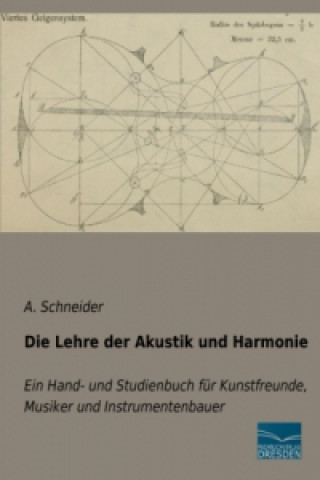 Könyv Die Lehre der Akustik und Harmonie A. Schneider