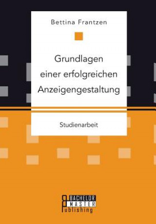 Book Grundlagen einer erfolgreichen Anzeigengestaltung Bettina Frantzen