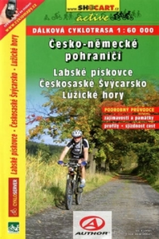 Kniha Česko-německé pohraničí (Labské pískovce) - dálková cyklotrasa 