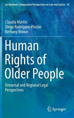 Knjiga Human Rights of Older People Claudia Martin