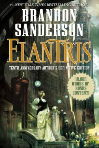 Carte Elantris, English edition Brandon Sanderson