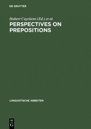 Libro Perspectives on Prepositions Hubert Cuyckens