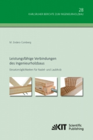 Βιβλίο Leistungsfähige Verbindungen des Ingenieurholzbaus - Einsatzmöglichkeiten für Nadel- und Laubholz Markus Enders-Comberg