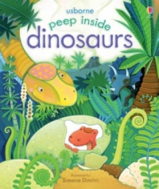 Książka Peep Inside Dinosaurs Anna Milbourne