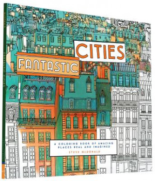 Kniha Fantastic Cities Steve McDonald