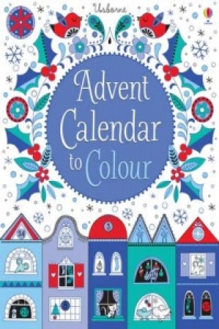 Carte Advent Calendar to Colour Stella Baggott