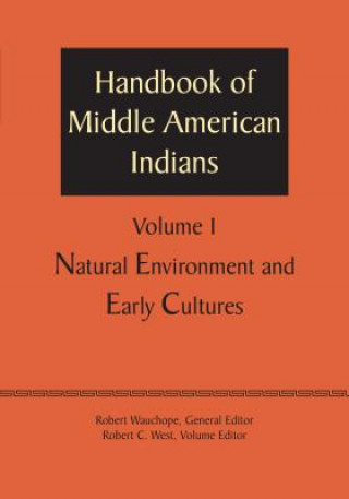 Carte Handbook of Middle American Indians Robert Wauchope