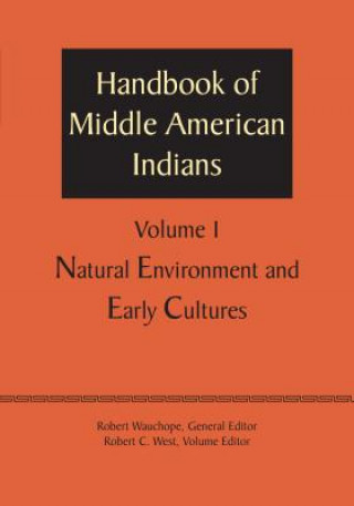 Libro Handbook of Middle American Indians Robert Wauchope