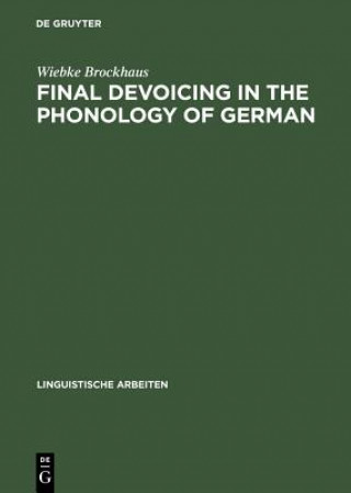 Książka Final Devoicing in the Phonology of German Wiebke Brockhaus