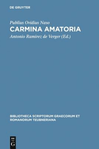 Książka Carmina amatoria Publius Ovidius Naso