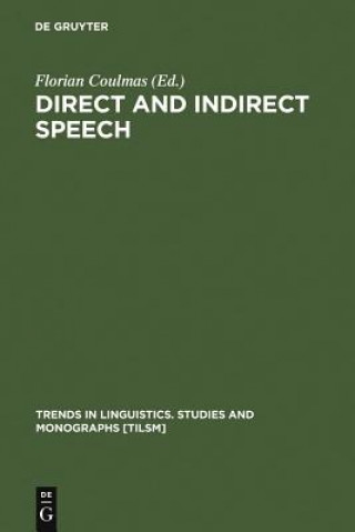 Книга Direct and Indirect Speech Florian Coulmas