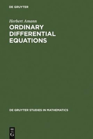 Książka Ordinary Differential Equations Herbert Amann