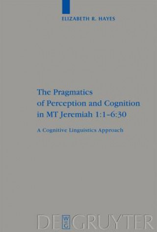 Książka Pragmatics of Perception and Cognition in MT Jeremiah 1:1-6:30 Elizabeth Hayes